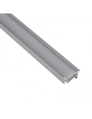 Aluminium-extrusie-LED-profiel voor decoratieve verlichting Zilver Tolerantie ± 1% Shengxin