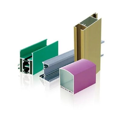 6000 Structural Aluminium Extrusion Frame Profile Poedercoating met aangepaste kleur