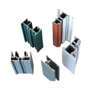 6000 Structural Aluminium Extrusion Frame Profile Poedercoating met aangepaste kleur