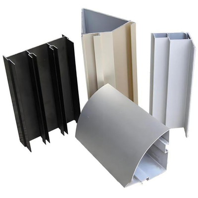 6000 Structural Aluminium Extrusion Frame Profile Poedercoating met aangepaste kleur