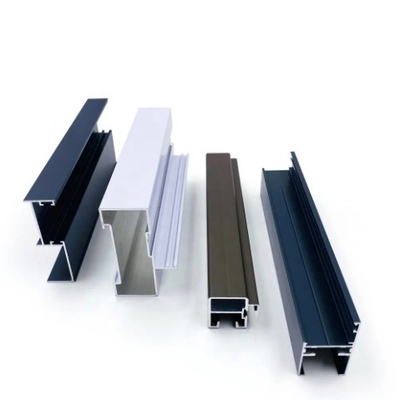 6000 Structural Aluminium Extrusion Frame Profile Poedercoating met aangepaste kleur