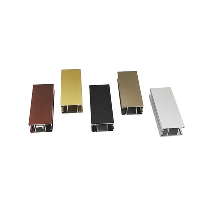 6000 Structural Aluminium Extrusion Frame Profile Poedercoating met aangepaste kleur