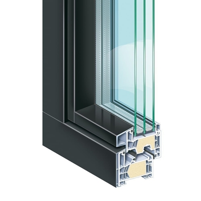 Precies snijden van aluminium deur- en vensterprofielen voor de decoratie van gebouwen op maat