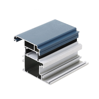 Precies snijden van aluminium deur- en vensterprofielen voor de decoratie van gebouwen op maat