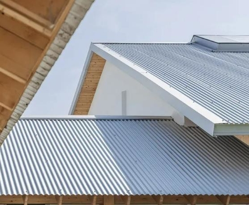 T3-T8 Gehard aluminium legering dak gegolfde plaat voor stevige en aantrekkelijke constructie