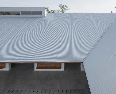 T3-T8 Gehard aluminium legering dak gegolfde plaat voor stevige en aantrekkelijke constructie
