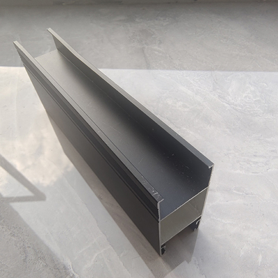 Aluminiumprofiel voor schuifdeuren van de serie 6000