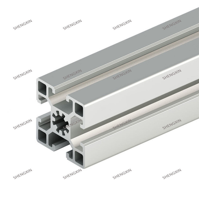 T Slot Aluminiumprofielen 4040 4020 4080 Zilverenodering voor precisie toepassingen