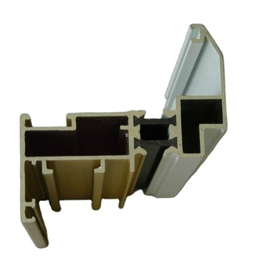 Structuurprofiel Aluminiumprofielen voor ramen en deuren Op maat gemaakte 0,30 mm dikte