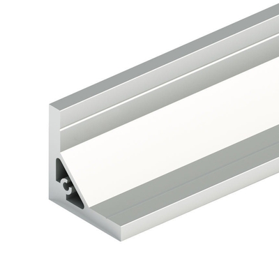 Op maat gemaakte 6063 zilveren geanodiseerde aluminiumprofielen van de 6000-serie