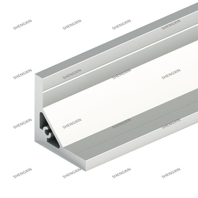 Op maat gemaakte 6063 zilveren geanodiseerde aluminiumprofielen van de 6000-serie