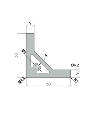 Op maat gemaakte 6063 zilveren geanodiseerde aluminiumprofielen van de 6000-serie
