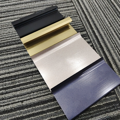 Aluminiumvloerprofielen voor het afdekken van vloeren Aluminiumvloerprofielen voor de overstap van vloeren voor een hoge tolerantie ±1%