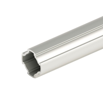 ±1% Tolerantie Zilveren geanodiseerde aluminium extrusiebuisprofielen voor energieconstructies