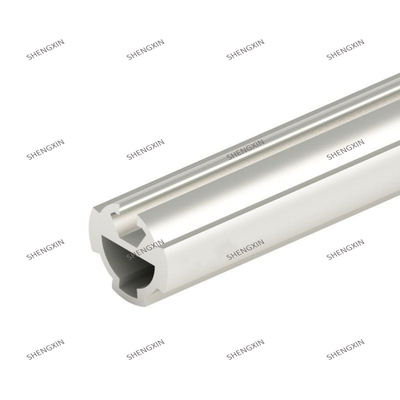 Op maat gemaakte zilveren geanodiseerde aluminium extrusiebuisprofielen voor geavanceerde prestaties