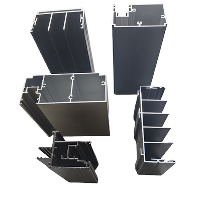 OEM aluminium extrusieprofielen in aangepaste kleuren voor het anodiseren van deuren en ramen