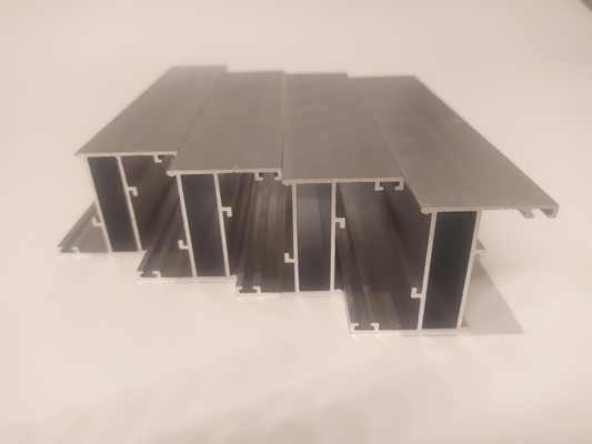 OEM aluminium extrusieprofielen in aangepaste kleuren voor het anodiseren van deuren en ramen
