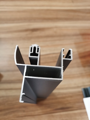 OEM aluminium extrusieprofielen in aangepaste kleuren voor het anodiseren van deuren en ramen