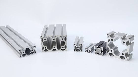 Met een hoge tolerantie geanodiseerde zilveren aluminium extrusieprofielen voor transportgereedschappen