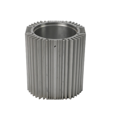 Zilveren geanodiseerde aluminium extrusieprofielen voor motorbehuizing in maat