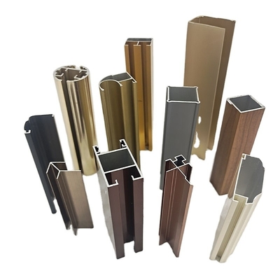 6063 Aluminium legering Shengxin Champagne Brons geanodiseerd deur-venster profiel voor de markt