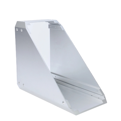 Aluminium-extrusieprofielen met zilveren geanodiseerde afmetingen van de serie 6000