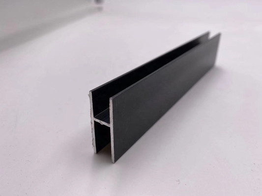Zwarte geanodiseerde matte aluminiumprofiel voor de Peruaanse markt