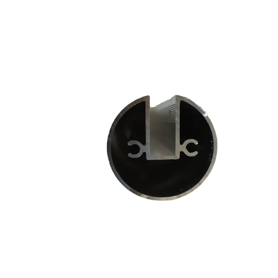 Tubo Redondo de Aluminio 6063 para Pasamanos met certificering ISO9001/ISO14001/ISO18001