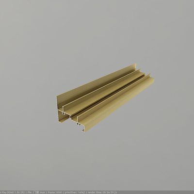 Aluminiumprofielen voor extrusie Transportgereedschap Tolerantie ± 1% voor ramen en deuren