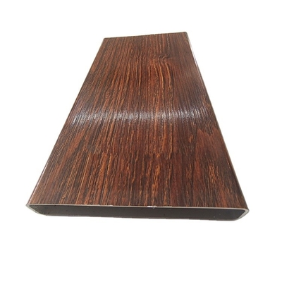 3D hout coating afwerking voor houten kast deur gemaakt van 6063 6061 aluminium legering