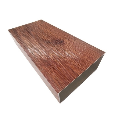 3D hout coating afwerking voor houten kast deur gemaakt van 6063 6061 aluminium legering