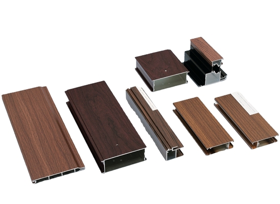 1 inch x 1 inch Aluminium extrusieprofielen Lengte 0,5-6,0M T3-T8 voor in verschillende toepassingen