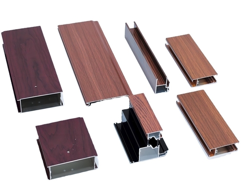 1 inch x 1 inch Aluminium extrusieprofielen Lengte 0,5-6,0M T3-T8 voor in verschillende toepassingen