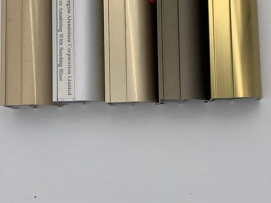 Persoonlijke kleur aluminium profiel voor meubelkasten deur en raam in GB standaard
