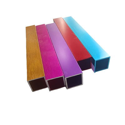 Poedercoating 6061 6063 T3 T5 T6 Aluminiumprofiel voor industriële extrusie op maat