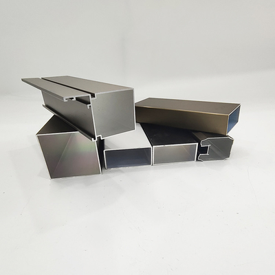 Gepersonaliseerde dikte 6063 Aluminium legering Platte plaat omheining Aluminium slats secties