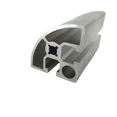 6063/6061 T5 Aluminiumstructuurframe voor vierkant- en ronde buizen
