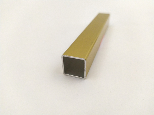 Chemische samenstelling Aluminium vierkantbuizen voor blinds Rolluiken en op maat gemaakte dikte