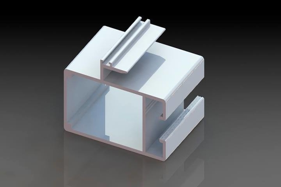 Aluminiumprofielen voor ramen en deuren 7038 8025 744 3825 5020 3831 in Colombia