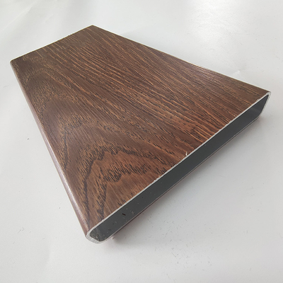 5.8-6.0M Lengte 3D houtkorrel aluminium extrusie profielen voor ramen deuren pergola vloer