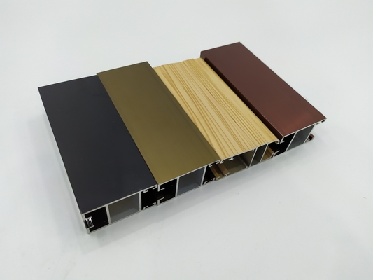 Grote aluminium-extrusieprofiel 6063 legering voor ramen en deuren
