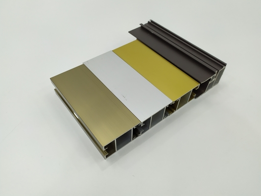 Grote aluminium-extrusieprofiel 6063 legering voor ramen en deuren