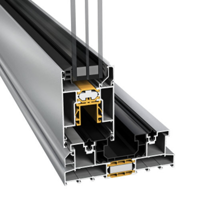 Profielen van aluminiumlegering voor ramen en deuren Tolerantie ±5% Standard GB5237-2008
