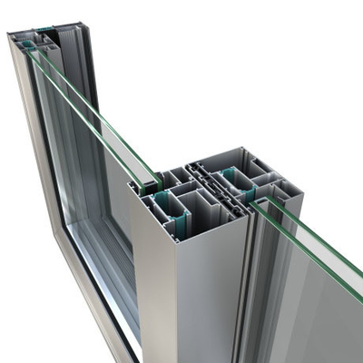 Profielen van aluminiumlegering voor ramen en deuren Tolerantie ±5% Standard GB5237-2008