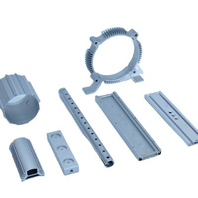 Anodiseerde CNC-extrusie-aluminiumprofielen voor industriële secties