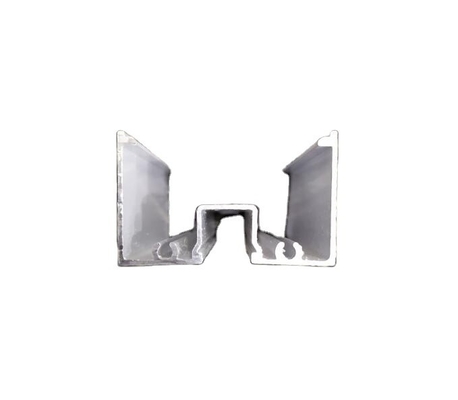 Chemische samenstelling Schuifdeurprofielen van aluminiumlegering met Cabezal en Zoclo