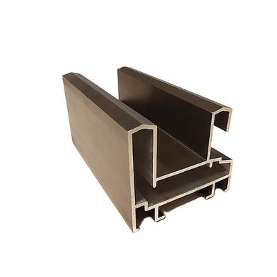 Door Window Foshan Grey Powder Coating Aluminium Extrusion Alloy Profiles voor West-Afrikaanse landen