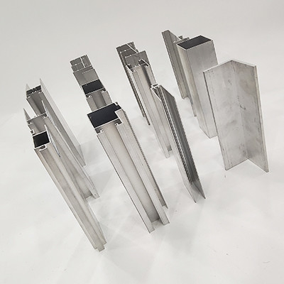 6061/6060/6063/6082 Alloy Square Aluminium Profile voor deuren en ramen