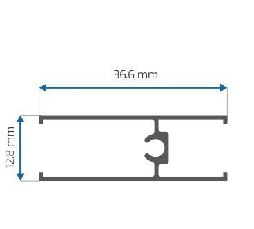 Mexico Vensters en deuren Aluminium extrusieprofielen Anodiserende poedercoating Mill Afwerking