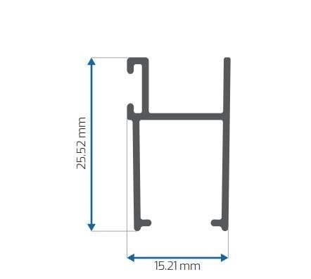 Mexico Vensters en deuren Aluminium extrusieprofielen Anodiserende poedercoating Mill Afwerking